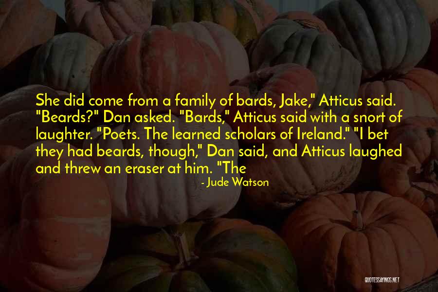 Laughter With Family Quotes By Jude Watson