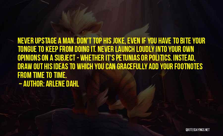 Launch Time Quotes By Arlene Dahl