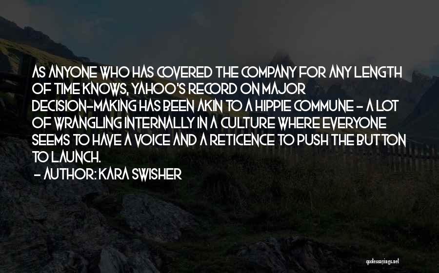 Launch Time Quotes By Kara Swisher