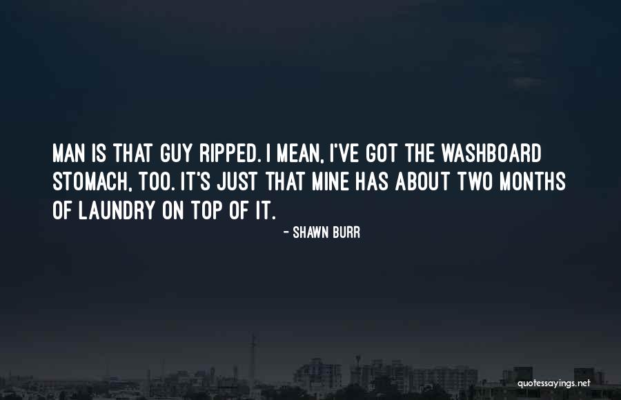 Laundry Man Quotes By Shawn Burr