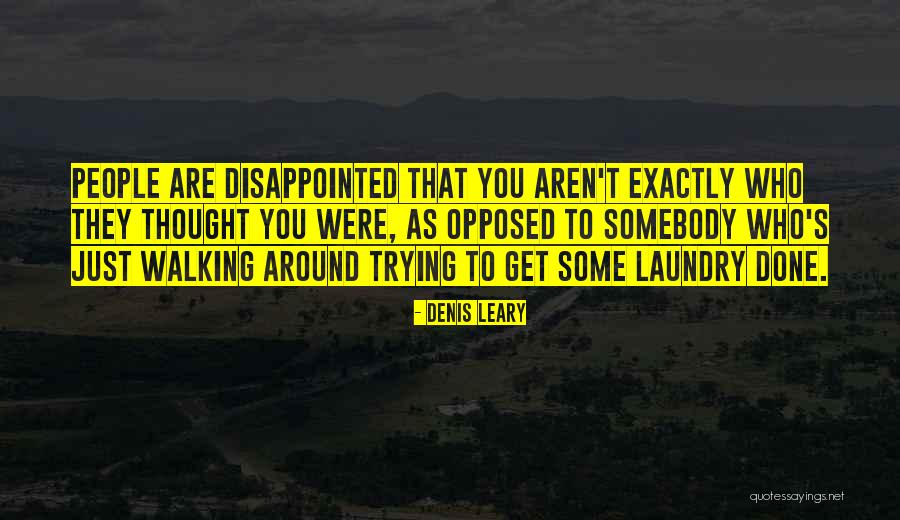 Laundry Quotes By Denis Leary