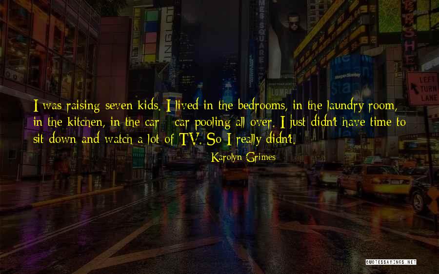 Laundry Quotes By Karolyn Grimes