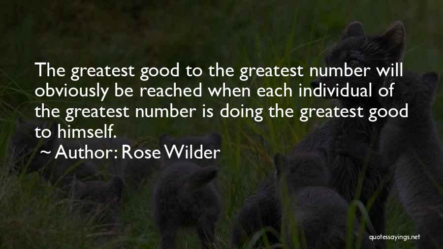 Laura Ingalls Wilder's Quotes By Rose Wilder