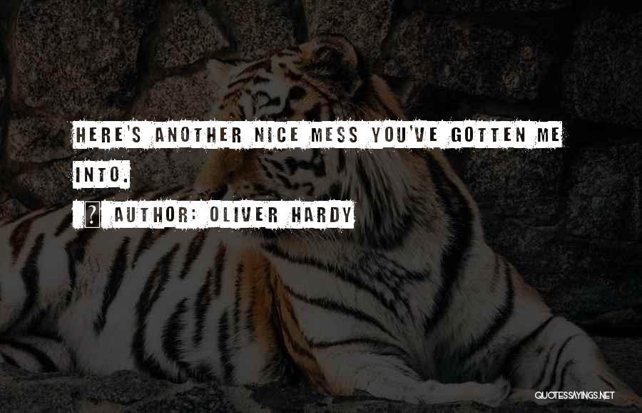 Laurel & Hardy Quotes By Oliver Hardy