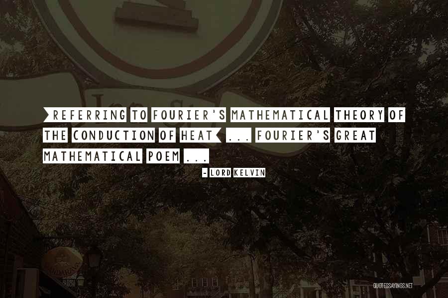 Laurelia Tx Quotes By Lord Kelvin Laurelia Tx Quotes By Lord Kelvin