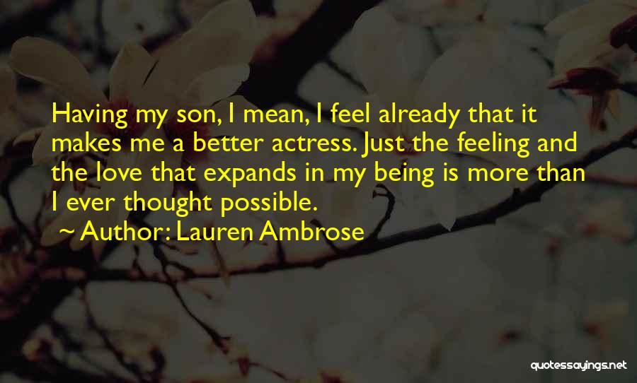 Lauren Ambrose Quotes 2234767