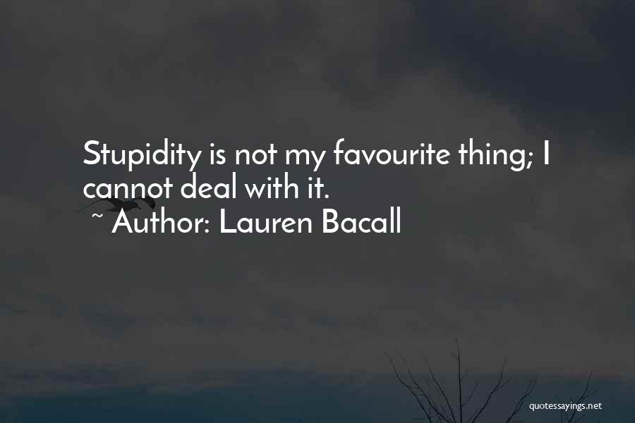 Lauren Bacall Quotes 1335995