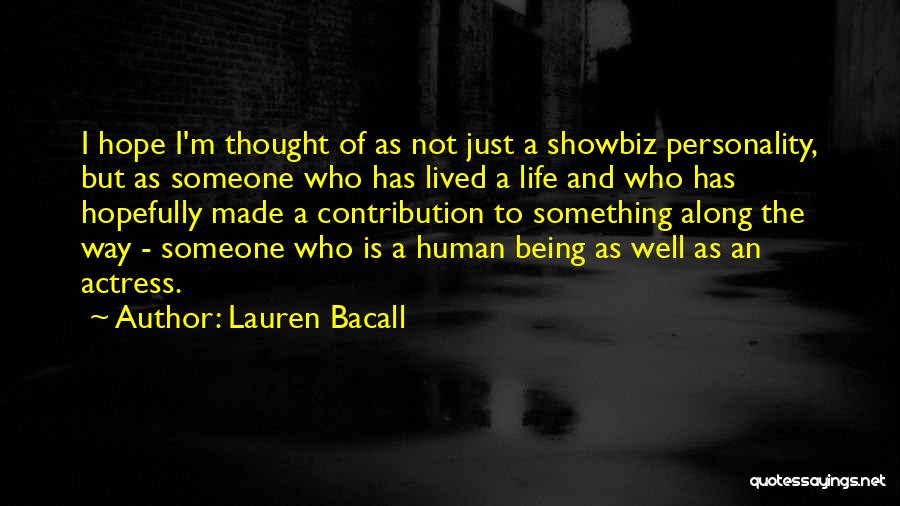 Lauren Bacall Quotes 1449884