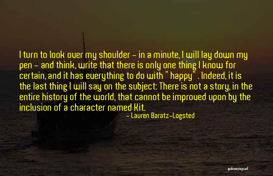 Lauren Baratz-Logsted Quotes 458102 Lauren Baratz-Logsted Quotes 458102