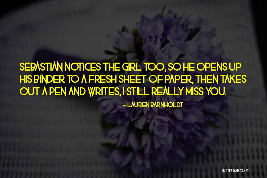 Lauren Barnholdt Quotes 2129079 Lauren Barnholdt Quotes 2129079