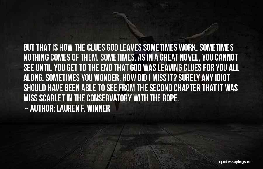 Lauren F. Winner Quotes 1196478