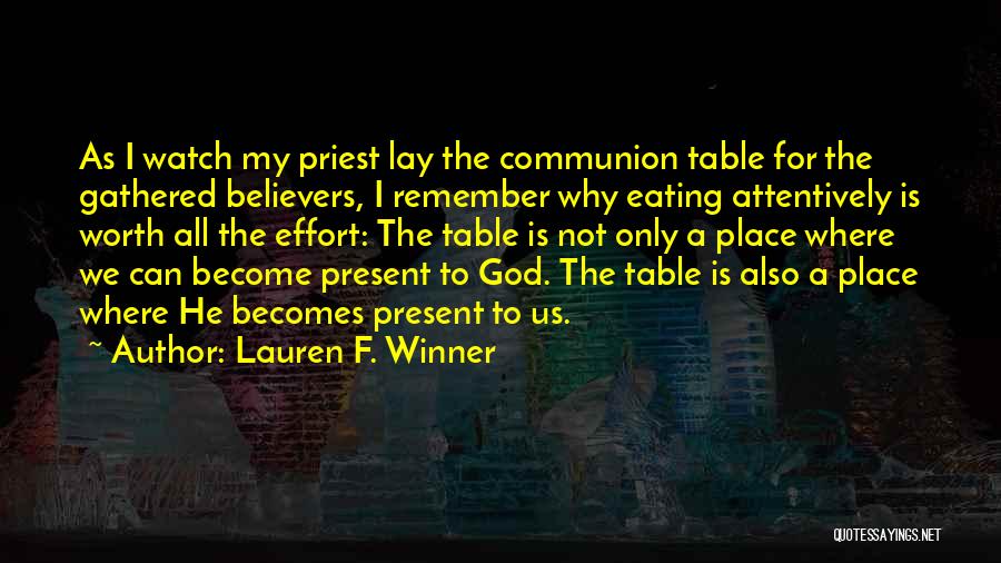 Lauren F. Winner Quotes 2219025
