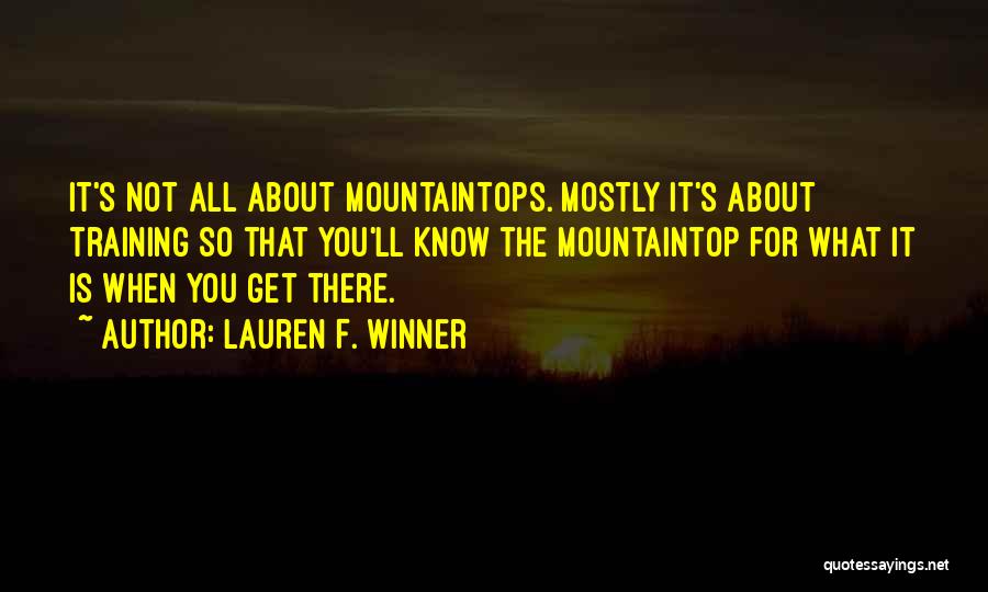 Lauren F. Winner Quotes 849337
