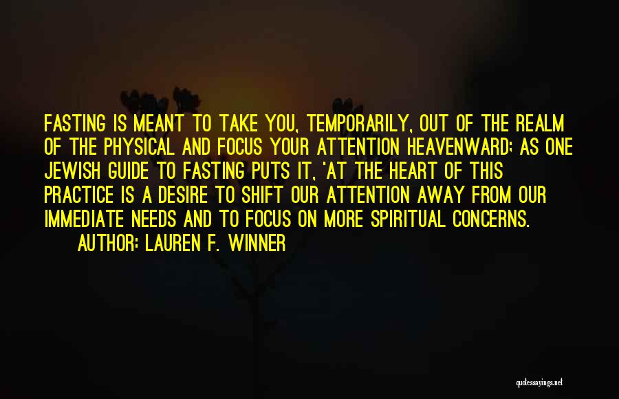 Lauren F. Winner Quotes 864969