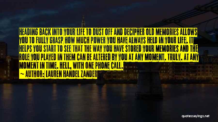 Lauren Handel Zander Quotes 277047