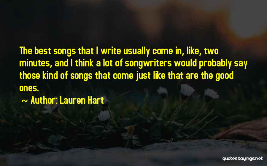 Lauren Hart Quotes 142078