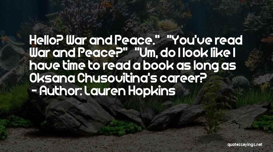 Lauren Hopkins Quotes 470472