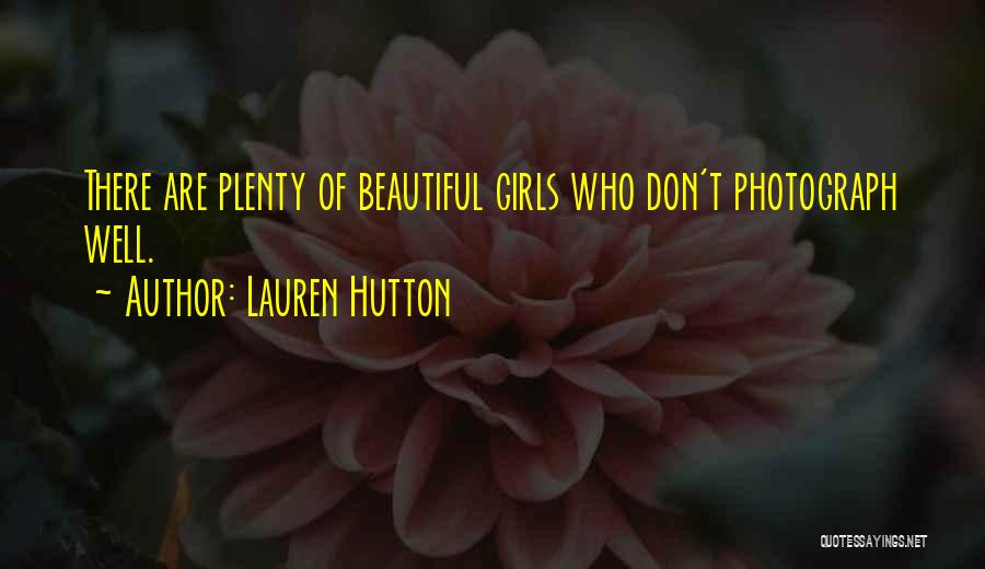 Lauren Hutton Quotes 1240220