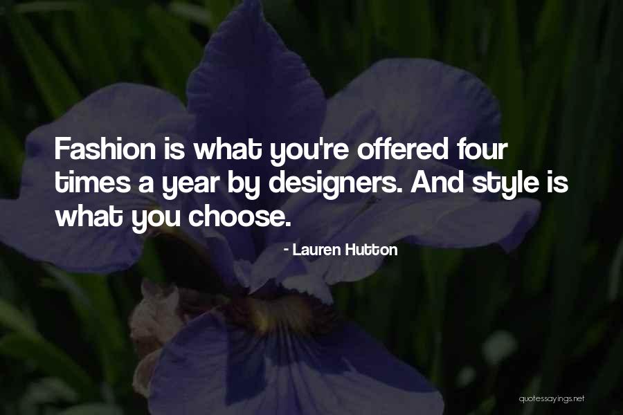 Lauren Hutton Quotes 1362471