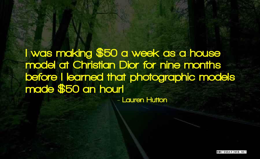 Lauren Hutton Quotes 1643560 Lauren Hutton Quotes 1643560