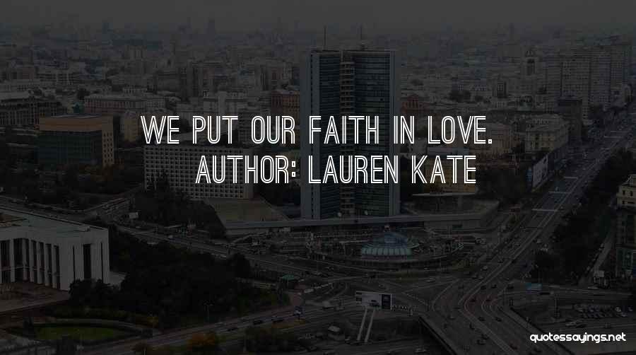 Lauren Kate Love Quotes By Lauren Kate