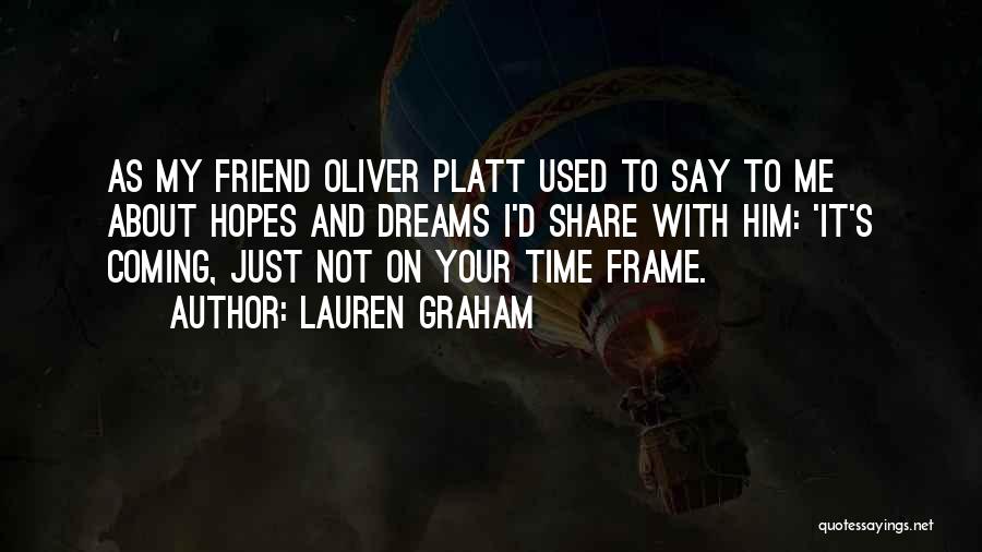 Lauren Oliver Love Quotes By Lauren Graham