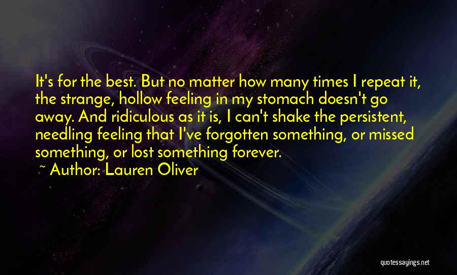 Lauren Oliver Quotes 1121611