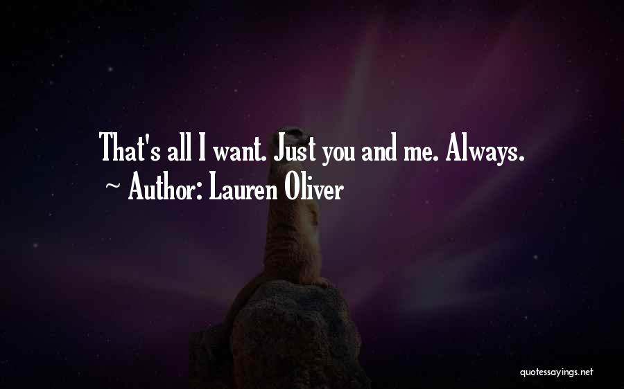 Lauren Oliver Quotes 1525256