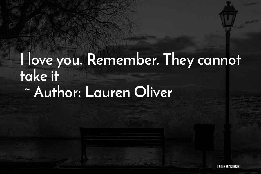 Lauren Oliver Quotes 1806950