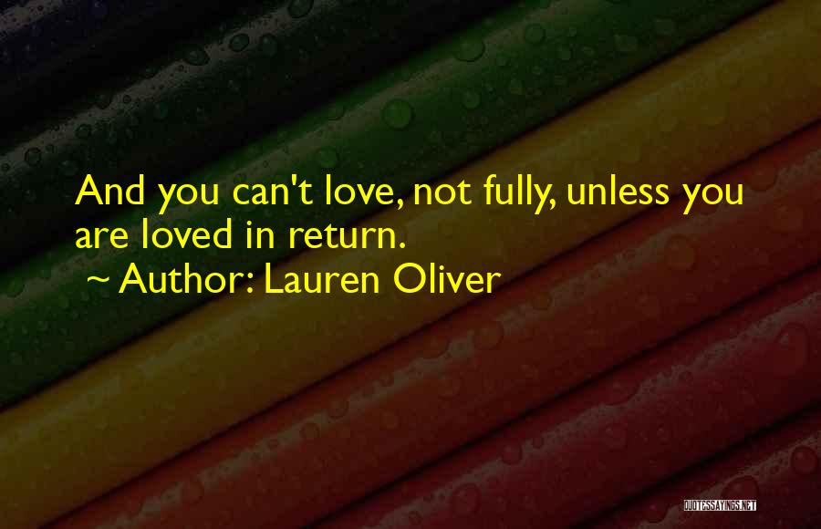Lauren Oliver Quotes 1909417