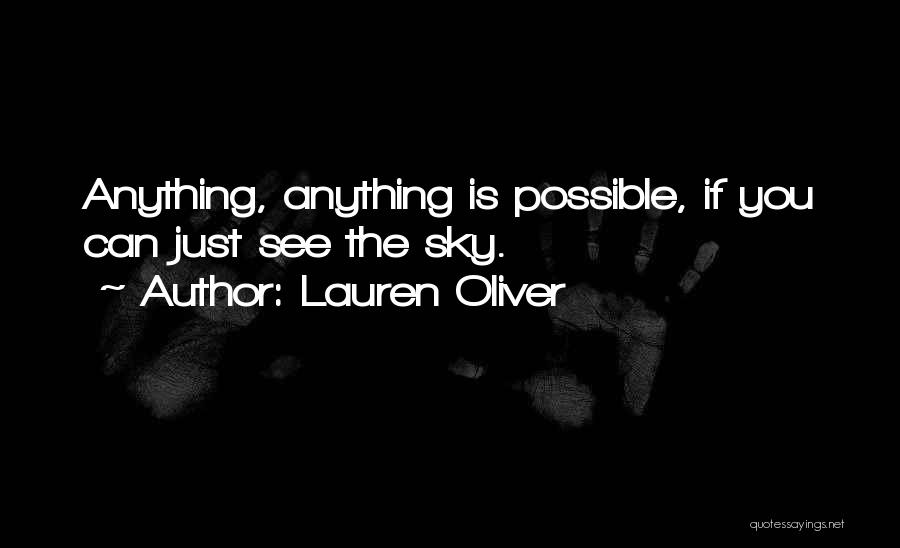 Lauren Oliver Quotes 2060318