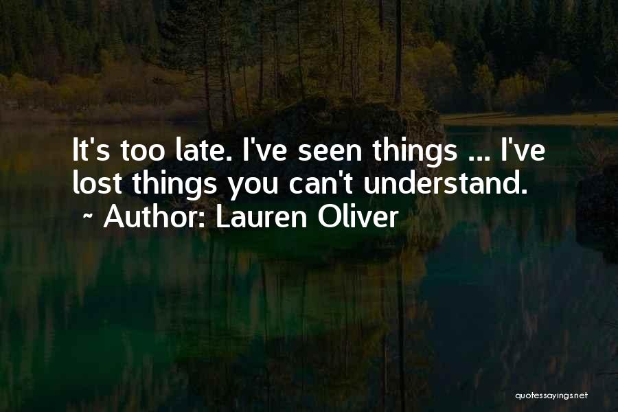 Lauren Oliver Quotes 897468