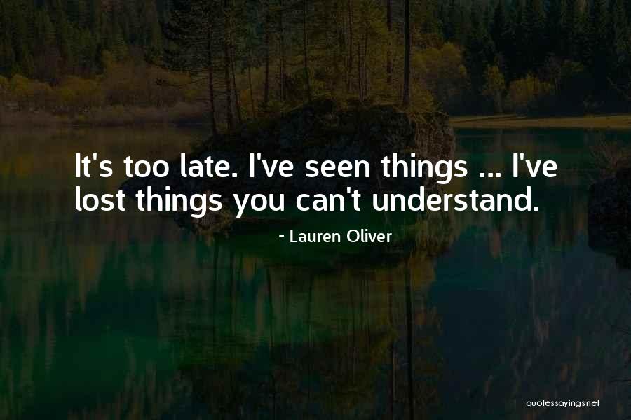 Lauren Oliver Quotes 897468