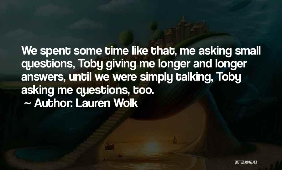 Lauren Wolk Quotes 1795125