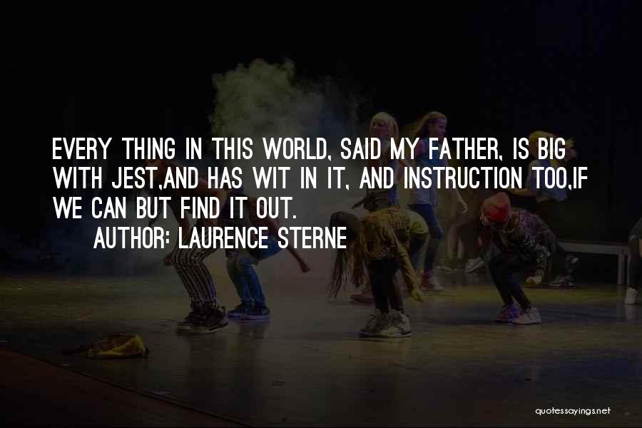 Laurence Sterne Quotes 890129