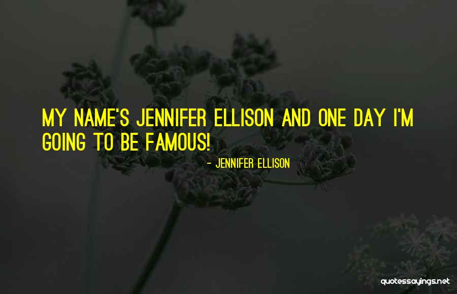 Lauriana Quotes By Jennifer Ellison Lauriana Quotes By Jennifer Ellison