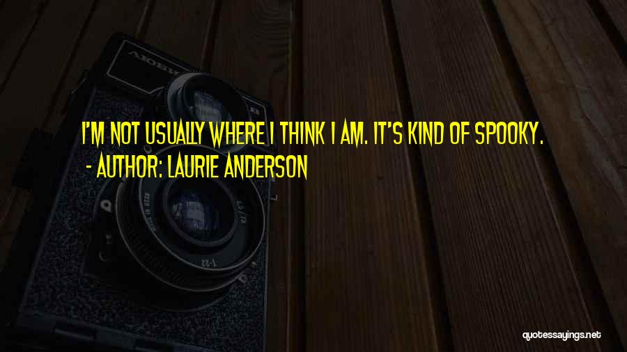 Laurie Anderson Quotes 1786681