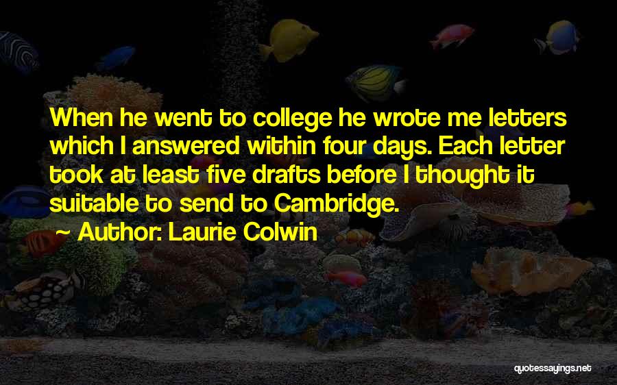 Laurie Colwin Quotes 290383