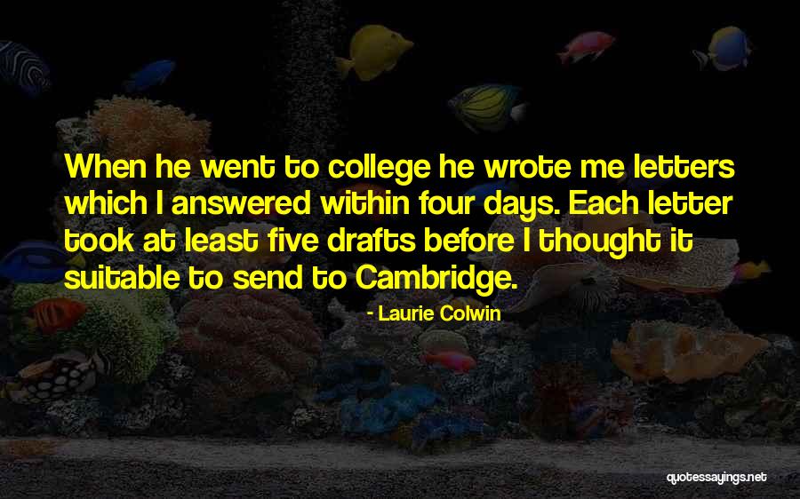 Laurie Colwin Quotes 290383