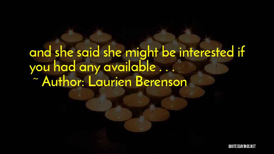 Laurien Berenson Quotes 1303619