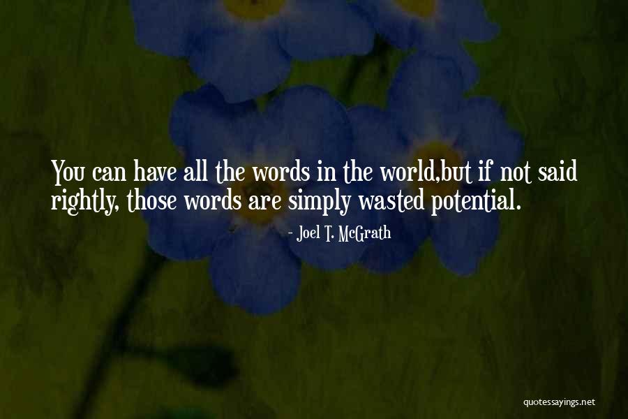 Laust7170 Quotes By Joel T. McGrath Laust7170 Quotes By Joel T. McGrath