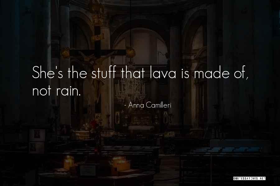 Lava Quotes By Anna Camilleri