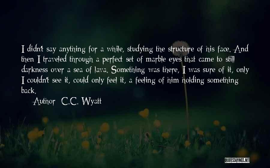 Lava Quotes By C.C. Wyatt