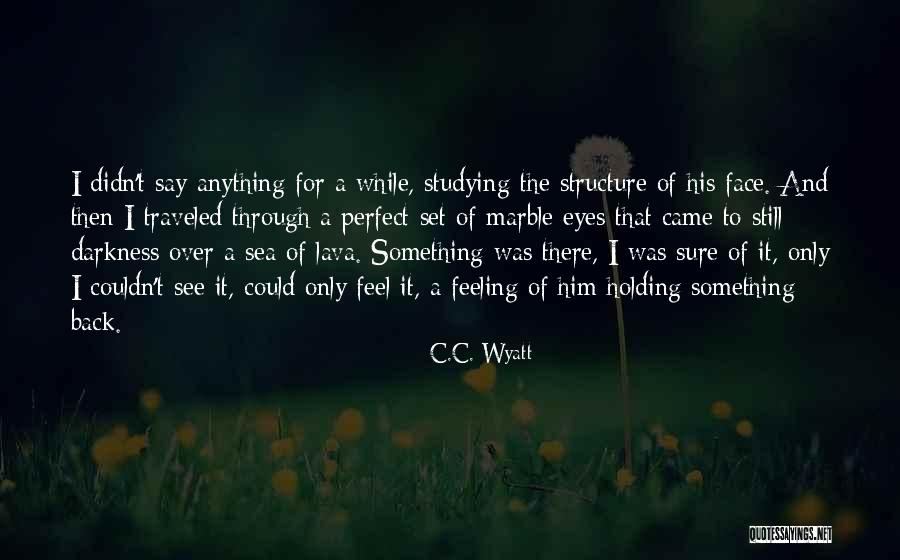 Lava Quotes By C.C. Wyatt