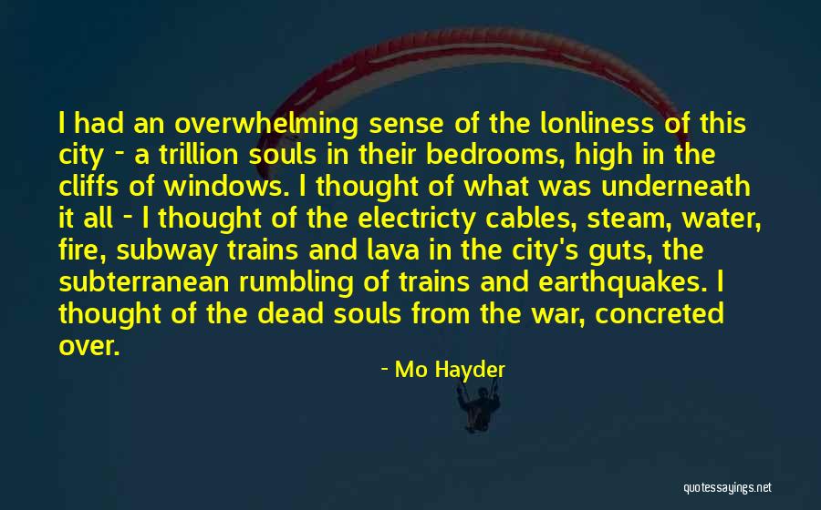 Lava Quotes By Mo Hayder