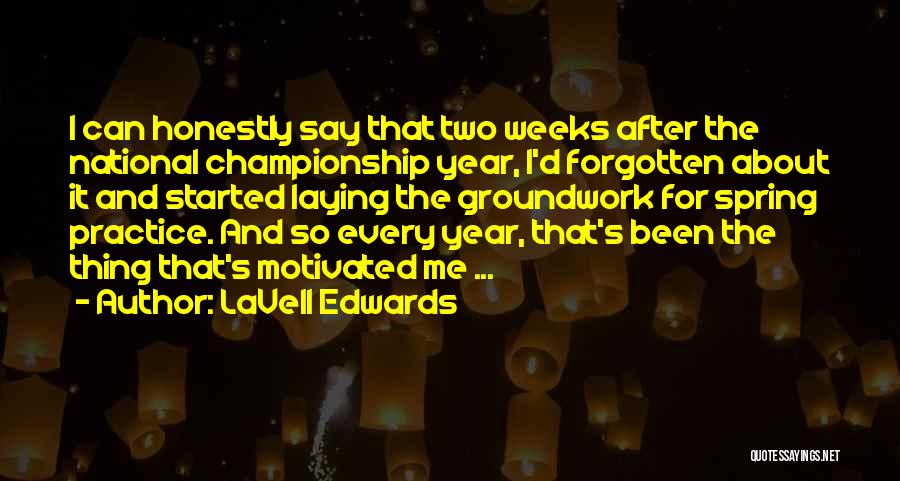 LaVell Edwards Quotes 196576