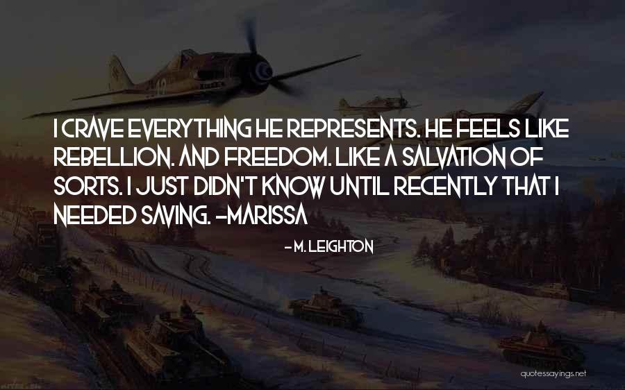 Lavender And Retail Quotes By M. Leighton Lavender And Retail Quotes By M. Leighton