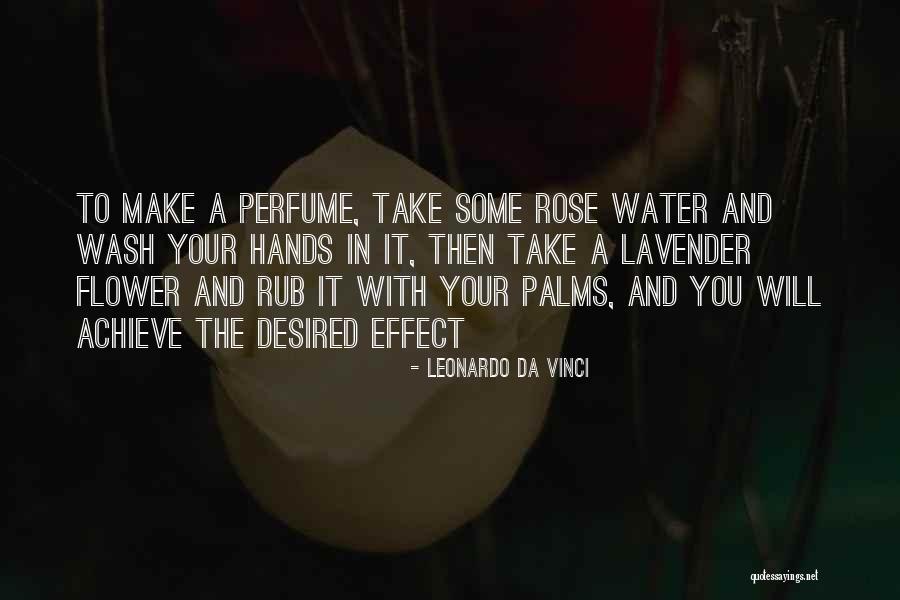 Lavender Quotes By Leonardo Da Vinci