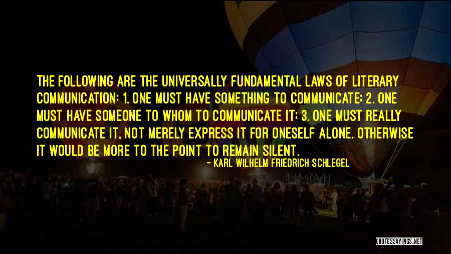 Law 2 Quotes By Karl Wilhelm Friedrich Schlegel Law 2 Quotes By Karl Wilhelm Friedrich Schlegel