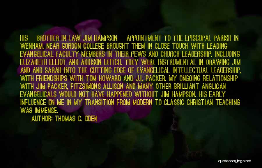 Law And Bible Quotes By Thomas C. Oden